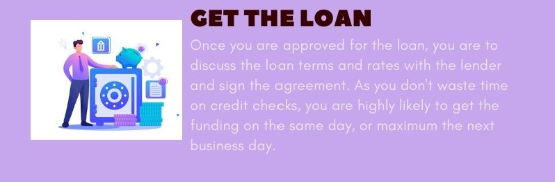 get the loan same day with no credit check