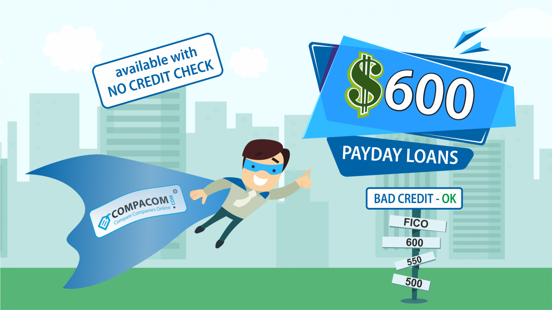 How to Get a $600 Loan even with Bad Credit | COMPACOM