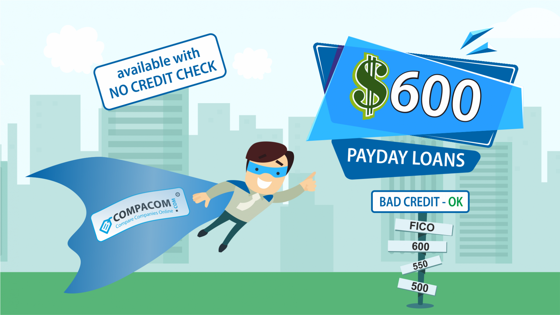 $600 Payday Loans or Installment Loans - Bad Credit OK ...