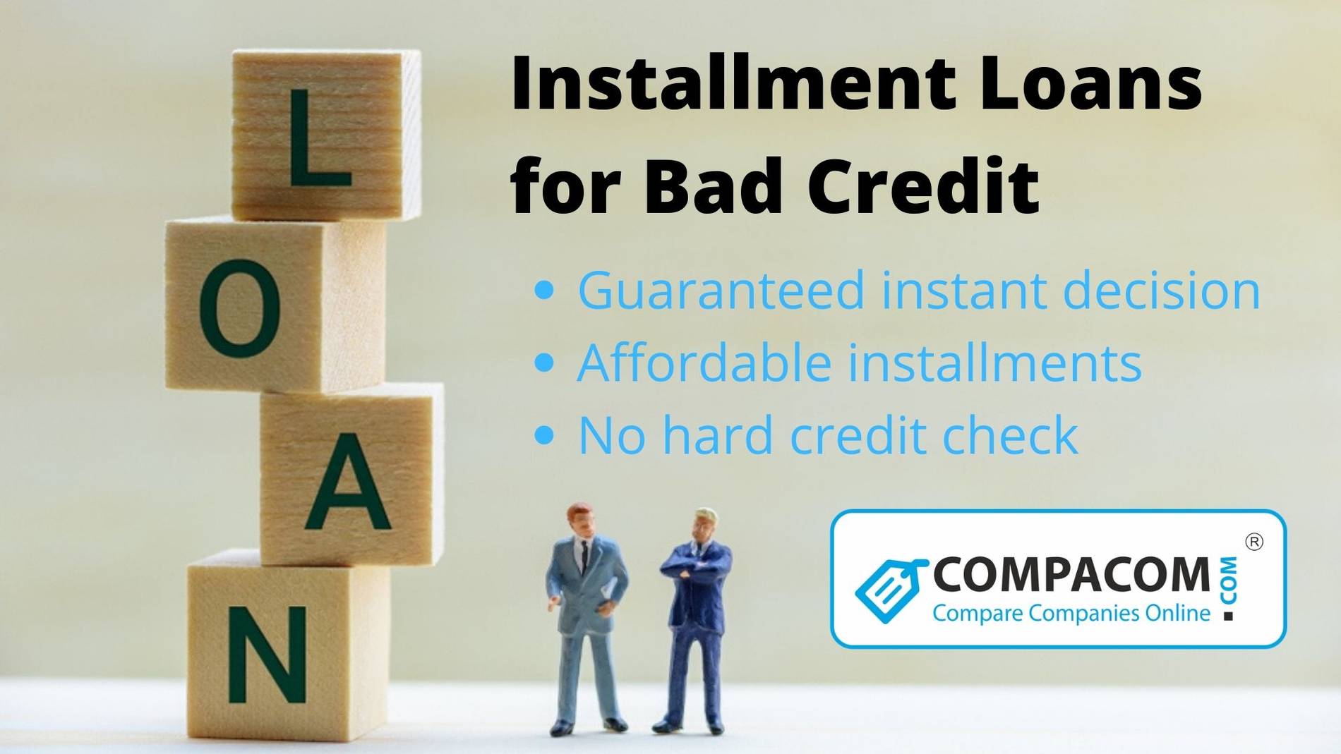 Installment Loans for Bad Credit | Bad Credit Loans Online | COMPACOM