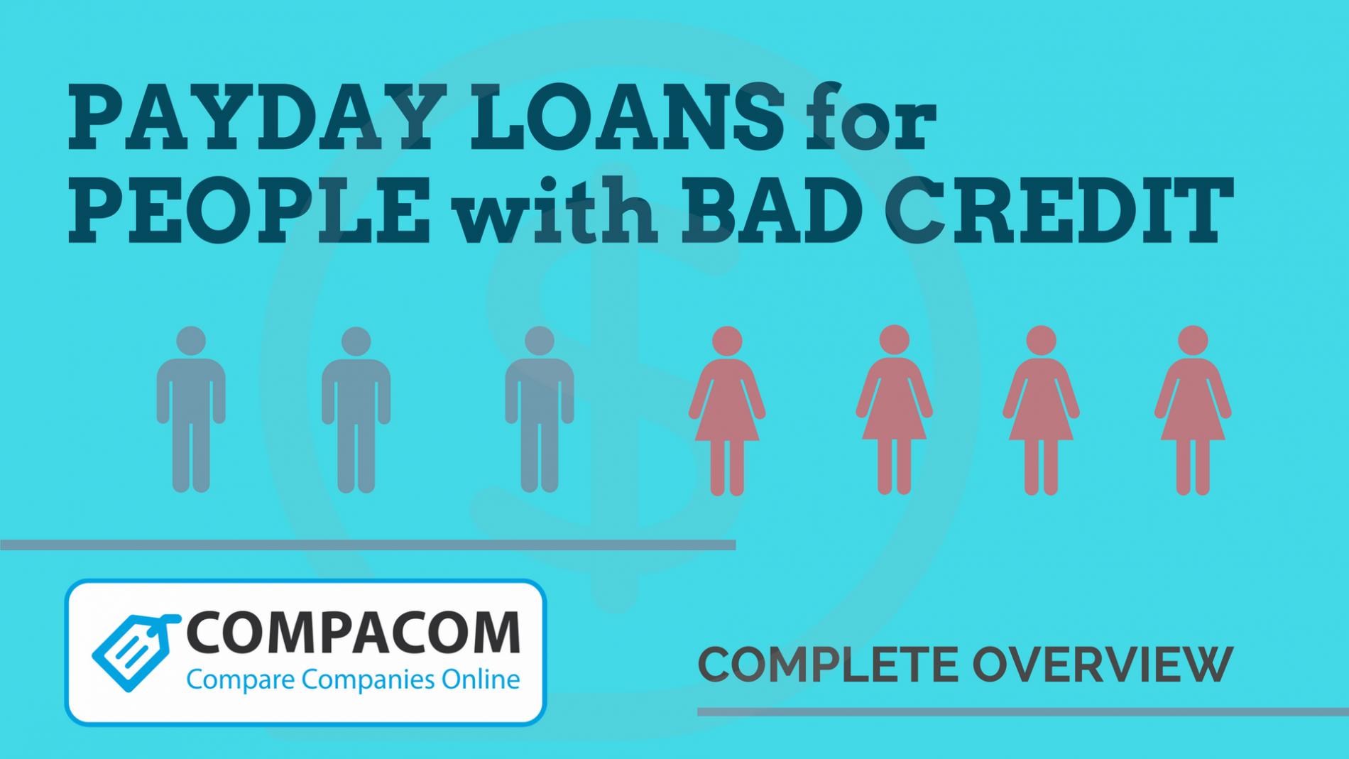 Bad credit Payday loans complete overview Compare