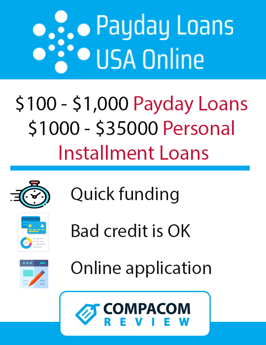 Payday Loans USA Online - Review April 2021 | Compacom