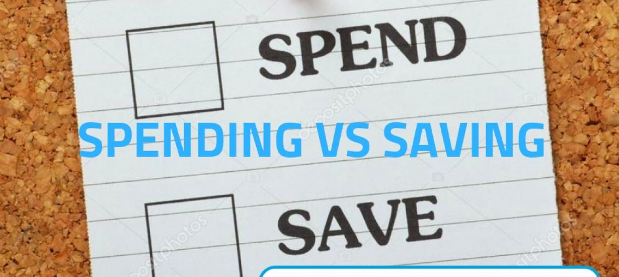 Everybody thinks that the most important factor of growing prosperity is your savings rate. But it's also the expenditure which matters and maybe counts even more. 