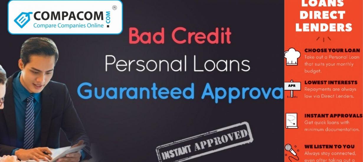 Personal Loans from direct lenders with guaranteed approval