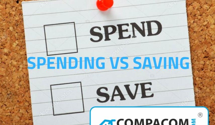 Everybody thinks that the most important factor of growing prosperity is your savings rate. But it's also the expenditure which matters and maybe counts even more. 