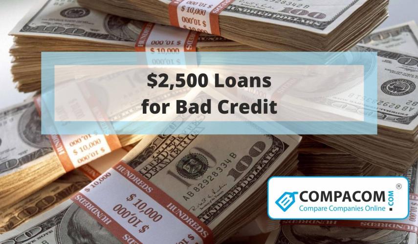 $2500 Loan for Bad Credit 