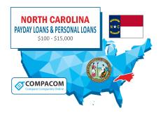 Online Installment Loans in North Carolina (NC) 24/7 at COMPACOM