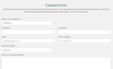 speedy cash contact form