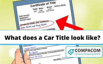 What does a Car Title look like?